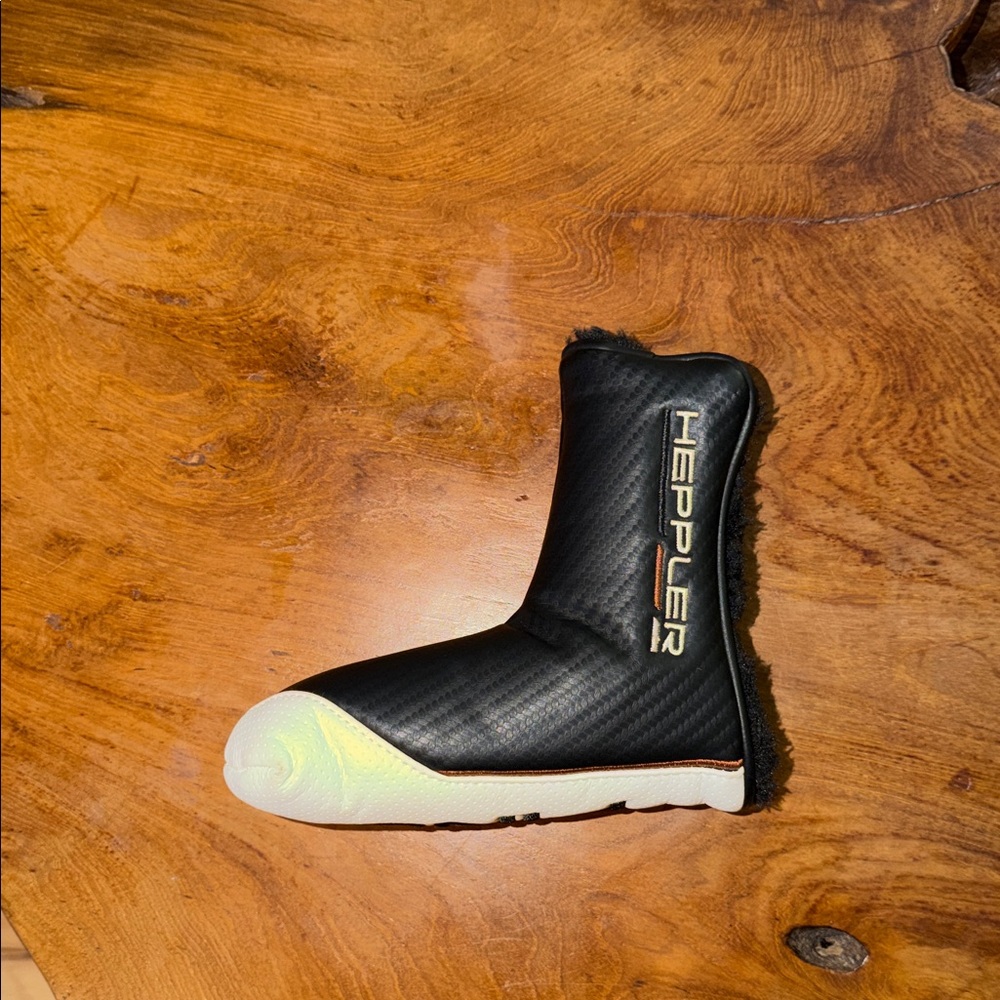 Heppler Black & White Putter Headcover